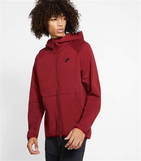 nike tech fleece heren donkerrood|nike tech fleece.